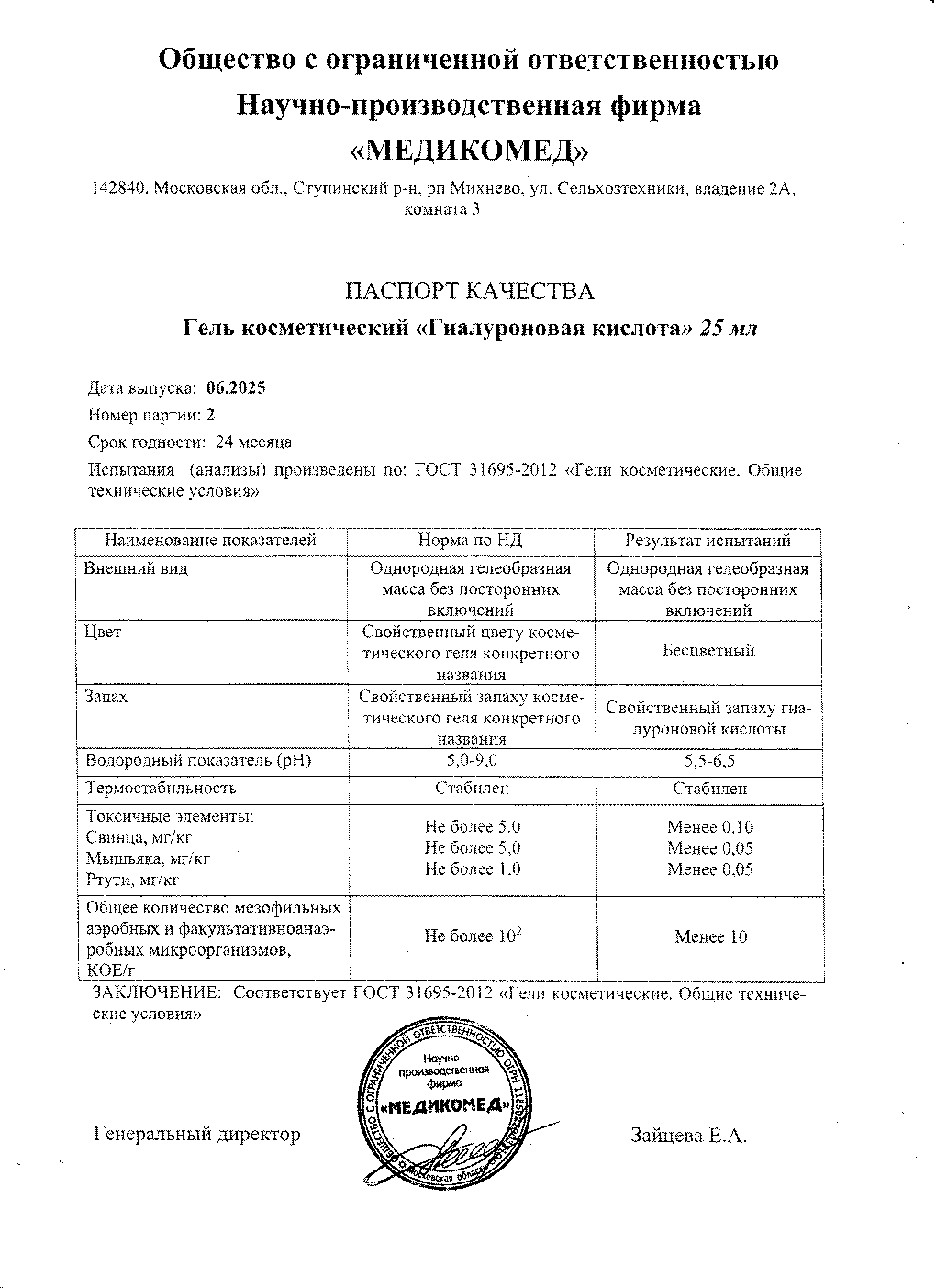 Паспорт №062025